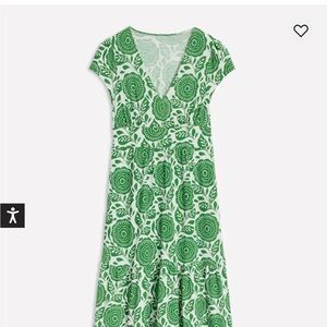 NWOT Boden Eloise Tiered Midi Dress Size 8